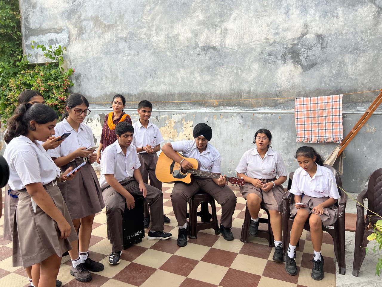 Interact Club Brightens Lives of Senior Citizens at a Care Trust